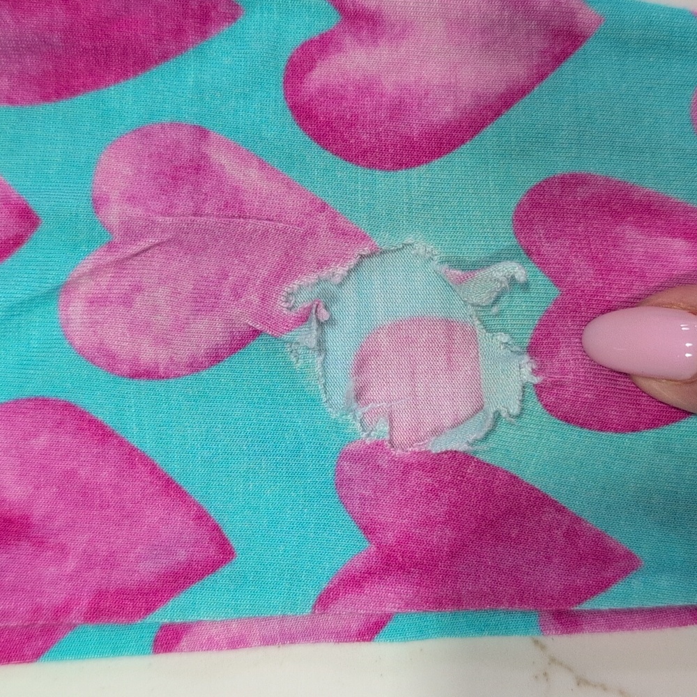 Ellie's K Pink Heart Kids One Piece - Picture 5 of 6